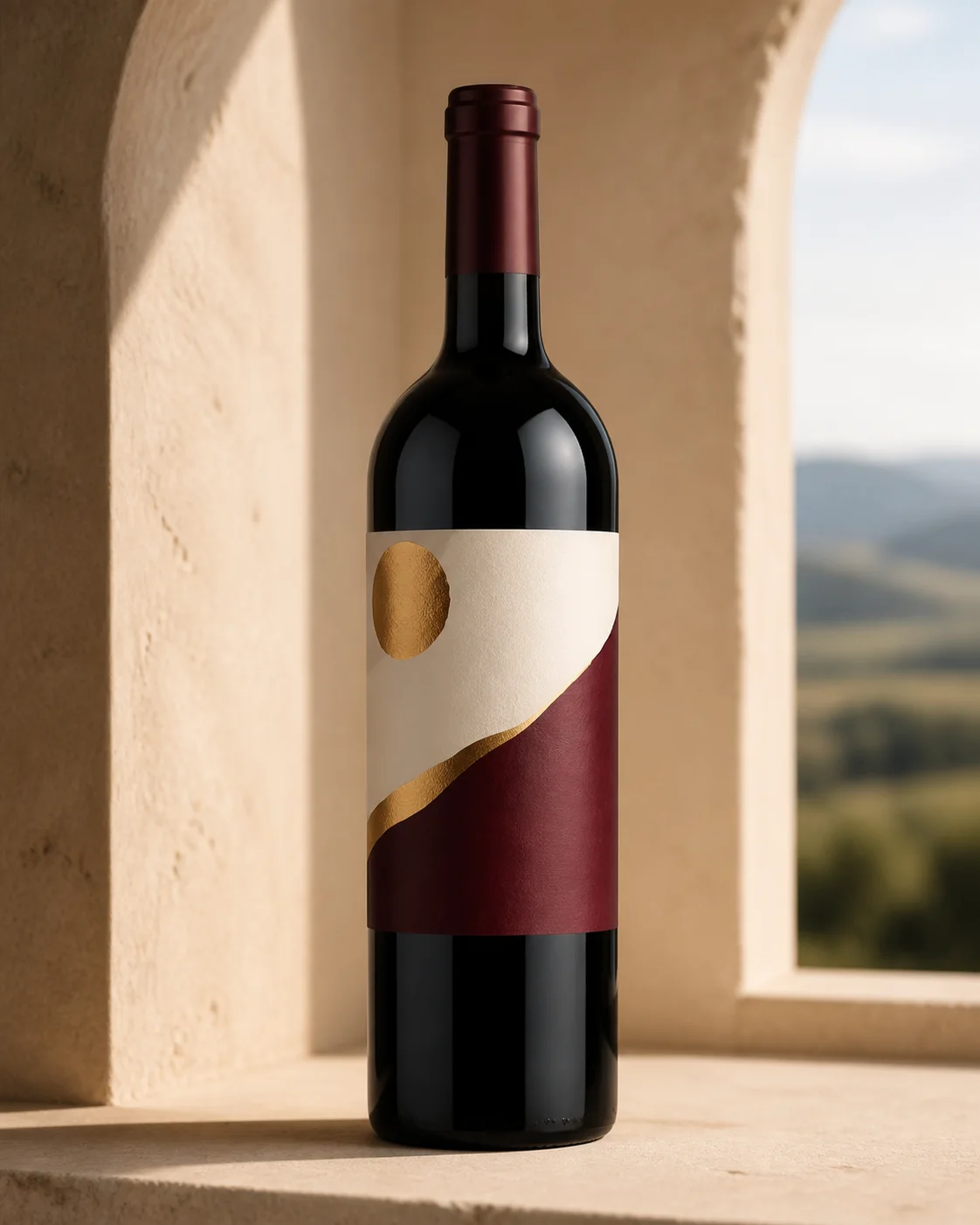 Mosaic Cellars Galilee Mosaic wine bottle
